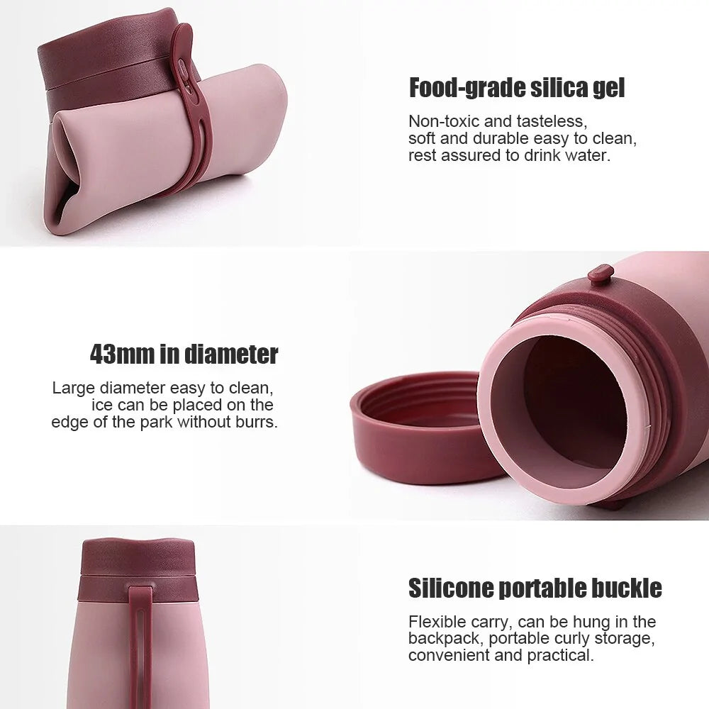 Foldable Silicone Water Bottle